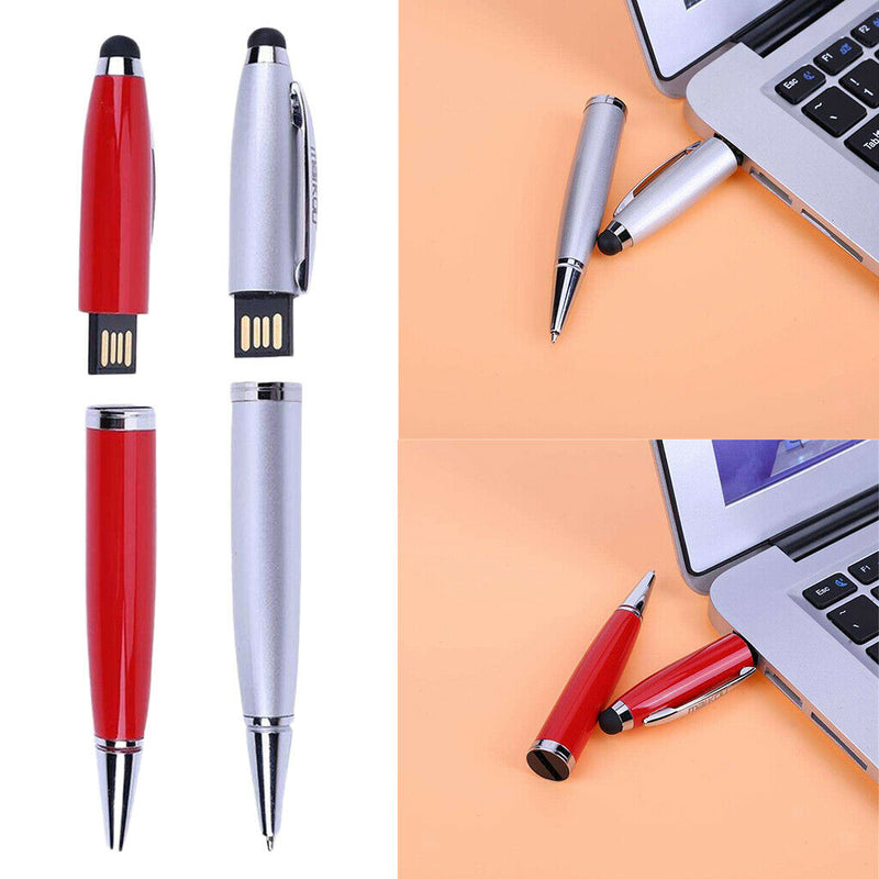 2 Pieces 32GB USB 2.0 Flash Drive, Capacitive Stylus Touch Screen 3 in 1