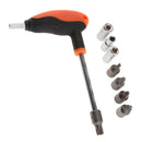 Non-Slip Handle Bar Socket Set Repair Tools for  Motorcycle T Handle Socket