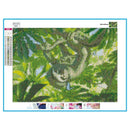 5D DIY Full Drill Diamond Painting Playing Bradypod Cross Stitch Embroidery