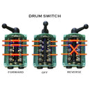 60 A Drum Switch Forward/Off/Reverse Motor Control Rain-Proof Reversing lj