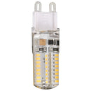 5 X G9 64 LED Bulb Lamp 3W AC220-240V SMD3014 warm white, 180-200lm