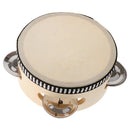 4'' Tambourine Drum Musical Instrument For Wedding Dance Party KTV Concert
