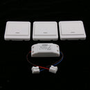 Premium Home Lights Switch Wireless Remote Control 3 Switches 433Mhz