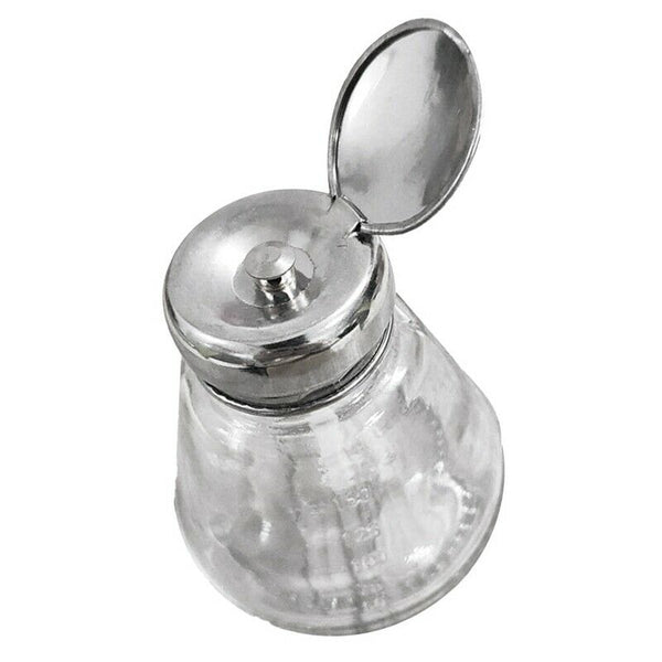 Empty Nail Polish Makeup Remover Pump Dispenser Glass Push Down Press Bottl M1M2
