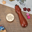 Retro Wax Seal Stamp Happy Birthday DIY Wedding Invitation Sealing Wax (02) A