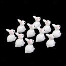 110pcs Animal Bees and Rabbits Sculptures Ornament Statue Garden Decor