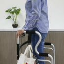 2x Round Strong Handy Hooks Clips Hanger for Walker Rollator Shopping Cart