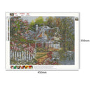 5D DIY Full Drill Diamond Painting Landscape Cross Stitch Embroidery Kit