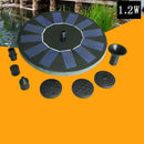Solar Powered Floating Bird Bath Water Fountain Outdoor Pond Pool Garden Pa3 Bj