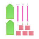 DIY Diamond Painting Tools Quick Point Pen,Cross Stitch Set Embroidery/glue U7E3