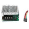 DC 10V-50V PWM Motor Speed Controller CW/CCW Reversible Switch 40A with LED W3I8