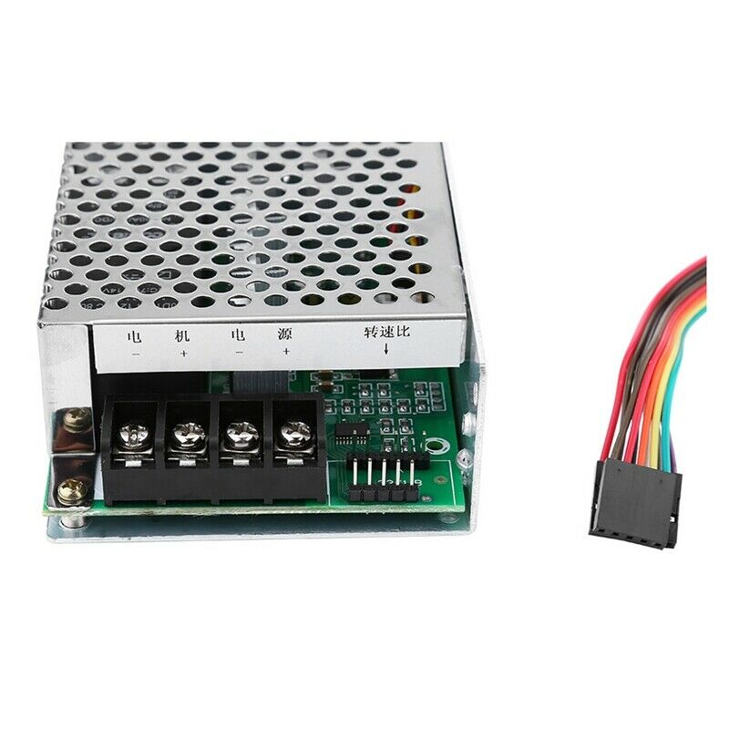 DC 10V-50V PWM Motor Speed Controller CW/CCW Reversible Switch 40A with LED W3I8