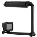 Telesin Waterproof Selfie Stick Floating Hand Grip +3-Way Grip Arm Monopod