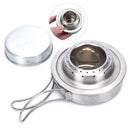 Alcohol Stove With Handle Camping  Hiking Tailgating Emergency Outdoor BBQ Ne-
