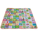 200 x 180cm 2 Side Kids Crawling Educational Game Baby Play Mat Soft Foam