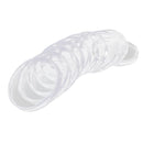 10pcs 90mm Plastic Clear Round Coin Case Capsule Storage Holder Containers