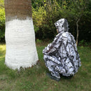 Breathable Leafy Camo Hooded Stretchy Ghillie Suits Clothes Jacket Pants