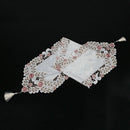 New Table Runner Embroidered Floral Table Cloth Pattern: