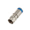 10Pcs F-Type Male Plug Compression Connectors For RG6 Coax Coaxial TV Cable R6A4