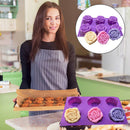 Rose Flower Silicone Molds Wedding Cupcake Topper Fondant Cake Decorating TS Ew