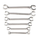 6 Pcs/set Metric Drive Double Open End Spanner Wrench Flare Nut Wrench Kits
