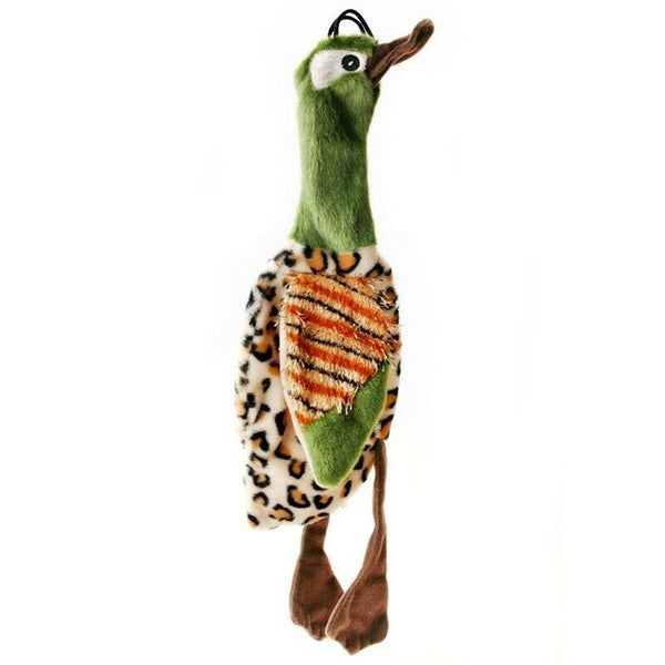 Pet Dog Puppy Cute Squeak Plush Bird Stuffing Interactive Sound Play Toys-G