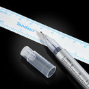 2Pcs Waterproof Microblading Tattoo Eyebrow Skin Marker Pen Measuring Ruler New