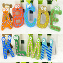 New Baby Toys 26PCS Letters Kids Wooden Alphabet Fridge Magnet Child Educational