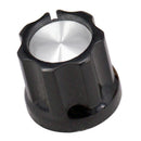 10pcs Black Tone Knobs for Electric Guitar Bass Amplifier