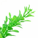 Aquarium Fish Tank Grass Plants Ornament Decor, 10-Piece, Green R7P6