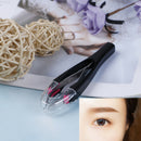 1Pc Matically retractable non-slip cosmetic eyebrow tweezers hair removal to G+