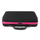 60 Bottles Essential Oil Carry Case 5ML~15ML Holder Storage Bag Box Pink
