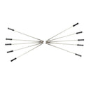 Pack of 10 Nib Metal Ballpoint Pen Sign Pen Refills Black/Blue