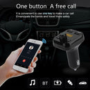 SWM-101 Car Bluetooth 4.0 Hands-free FM Transmitter MP3 Player Dual USB Charger