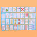 Flash Cards Numbers Flashcards Set Preschool Kids Educational Counting Learning