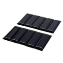 10Pcs Mini Solar Panel New 0.5V 100mA Solar Cells Photovoltaic panels Modul S5G1