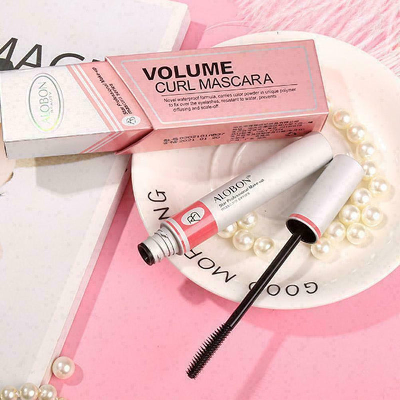 Long Lasting Black Mascara Ink Alobon Fiber Eyelash Long Lashes Extension~ Q1L4