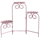 Sweetgo Pink Cookies Ladder Stand Fold Able Cupcake Decorating Tools For We