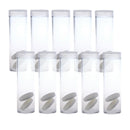 10PCS  Tube Box Protective Tube Holder 27mm Empty Coin Holders