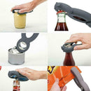 Multi-Tool 6 in 1 Bottle Soda Soup Can Jelly Jar Opener Twist O off Remover L8O0