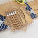 Bamboo Rolling Mats Sushi Maker Japanese DIY Rice Spreader 5Pairs Chopsti_AU Gw