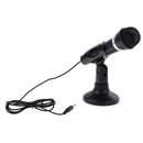 Flexible Neck 14cm Handheld Microphone w/ Holder Loudspeaker Megaphone