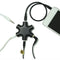 Earphone Headphones Audio Splitter Adapter w/ Connect Cable For Ipod Black FS3C