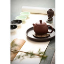 4 Pieces Tea Tray Decor - Little Monk Buddha Ceramic Statues Holder Tea Pet