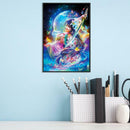 5D DIY Full Drill Diamond Painting Sword Fairy Girl Cross Stitch Embroidery