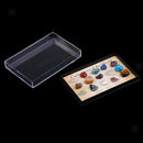 15 Gemstones of the World Minerals Specimen in Display Case Home Decor Gift