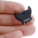 5Pcs Black Plastic CR2032 2032 3V Cell Coin Battery Socket Holder Case BX