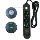 Smart  Power Plug Strip Surge Multi-Socket 4 Sockets Port  USB