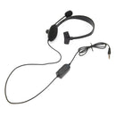 3.5mm Wired Monaural Headset with Noise Cancelling Mic for PS4 Controller