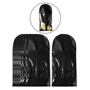 12Pcs Wig Storage Case Hairpiece Carrier Carrier Carrying Protective Bag